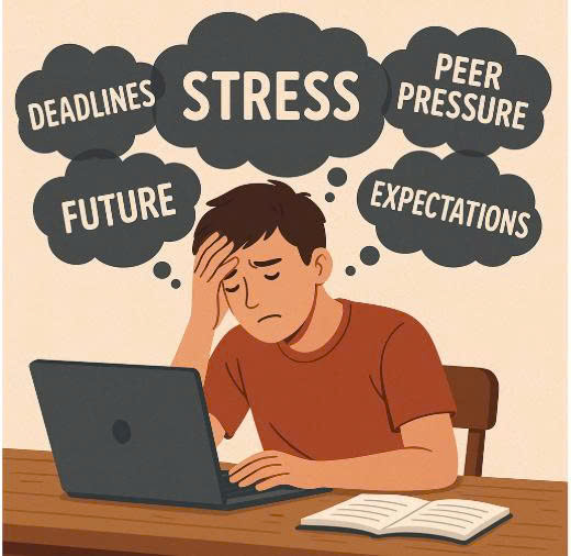 Banner cho bài viết:Bài văn về cách vượt qua áp lực của người trẻ trong xã hội hiện nay