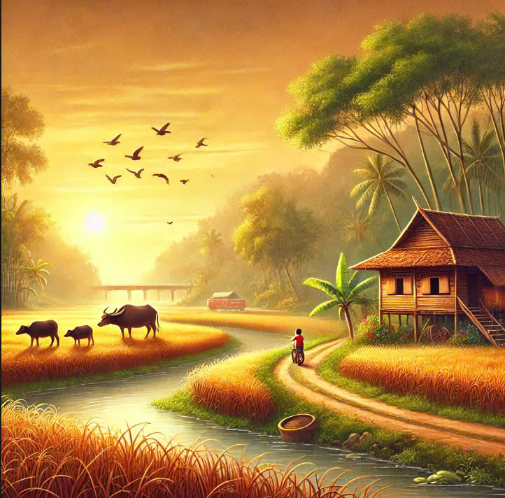 Banner cho bài viết:Đề kiểm tra giữa kì II Ngữ Văn 10 chương trình mới - Đọc hiểu bài thơ Hồn Quê - Hảo Trần