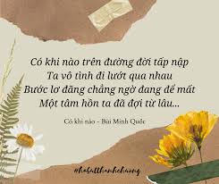 Banner cho bài viết:Phân tích, Đánh giá nội dung, Nghệ thuật bài thơ Có Khi Nào - Bùi Minh Quốc