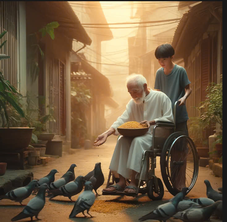 Đề kiểm tra giữa kì II Ngữ Văn 11 chương trình mới - Đọc hiểu truyện ngắn Bầy Chim Câu Trong Hẻm Nhỏ