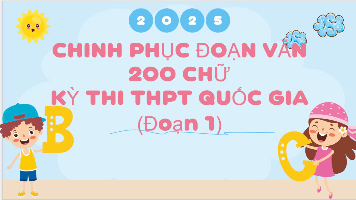 Banner cho bài viết:Chinh phục đoạn văn 200 thi THPT Quốc Gia 2025 - Diễn biến tâm lí nhân vật Tôi khi trở lại Bến Cốc trong truyện Chảy đi sông ơi!