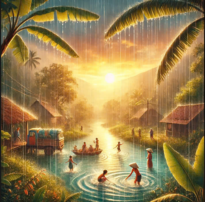 Banner cho bài viết:Đọc hiểu Nhớ Cơn Mưa Quê Hương của Lê Anh Xuân