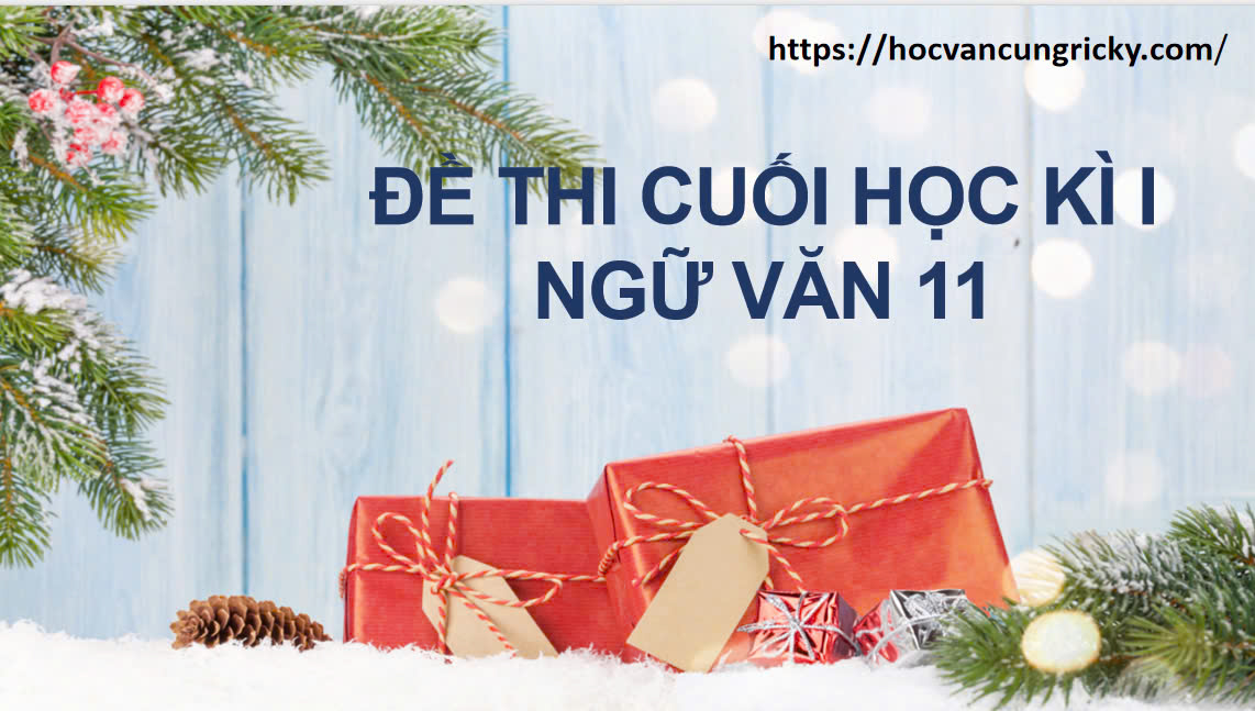 Banner cho bài viết:Đề thi học kì 1 Ngữ Văn 11 năm 2024 - Văn bản thông tin, Truyện thơ Thạch Sanh