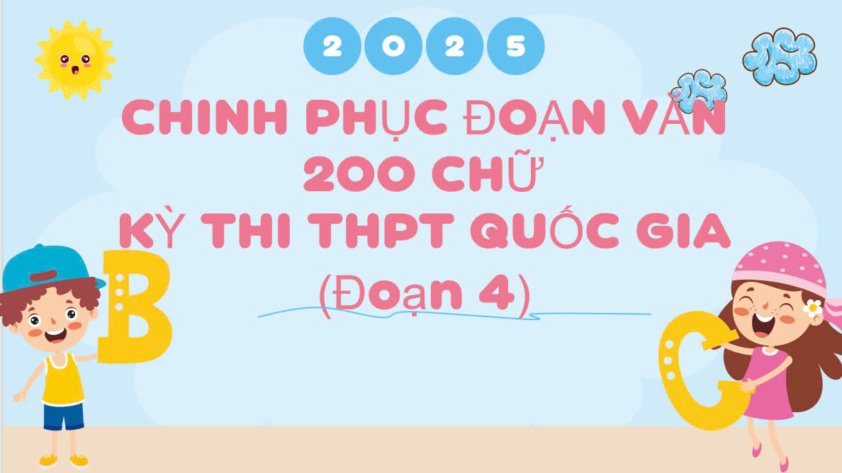 Banner cho bài viết:Hướng dẫn viết đoạn văn 200 chữ thi THPT Quốc Gia 2025 -  Cảm nhận về vẻ đẹp của nhân vật Tám Khoa trong truyện ngắn Hai Người Cha