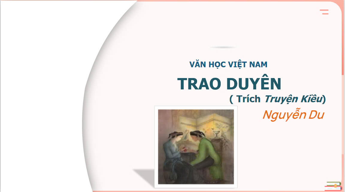 Banner cho bài viết:Bài giảng Trao Duyên phần 1 - Trích Truyện Kiều - Chân trời sáng tạo