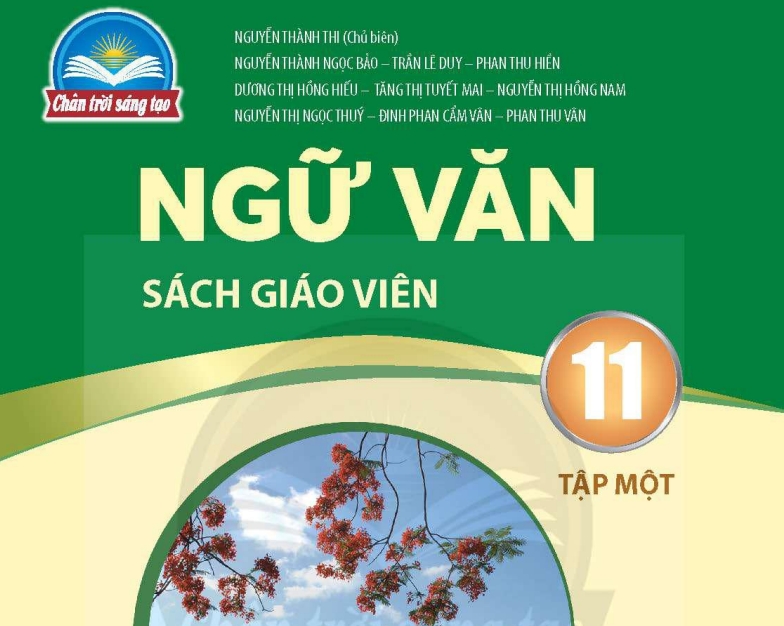Banner cho bài viết:Sách Giáo Viên - Ngữ Văn 11 - Chân trời sáng tạo - Tập 1