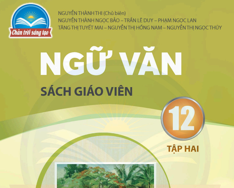 Banner cho bài viết:Sách Giáo Viên - Ngữ Văn 12 - Chân trời sáng tạo - Tập 2
