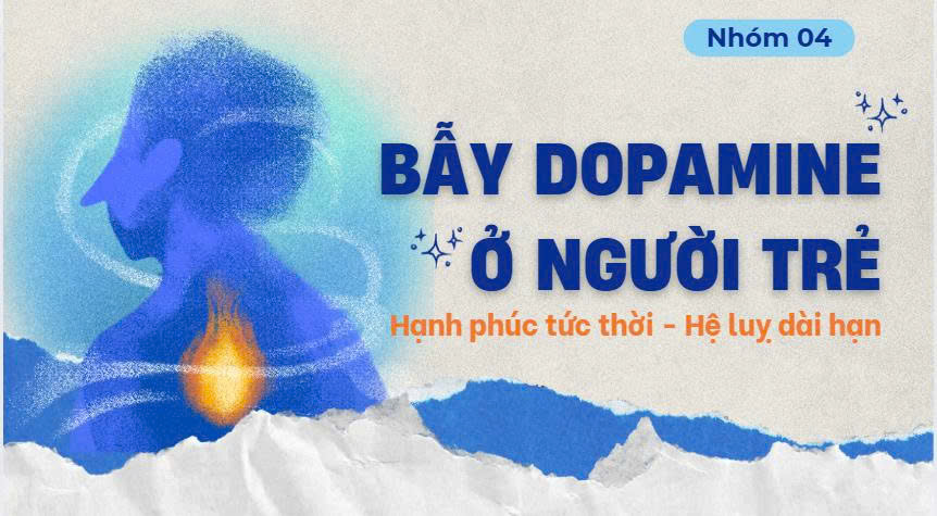 Bài văn nghị luận xã hội về Bẫy Dopamine ở người trẻ: hạnh phúc tức thời và hệ lụy dài hạn