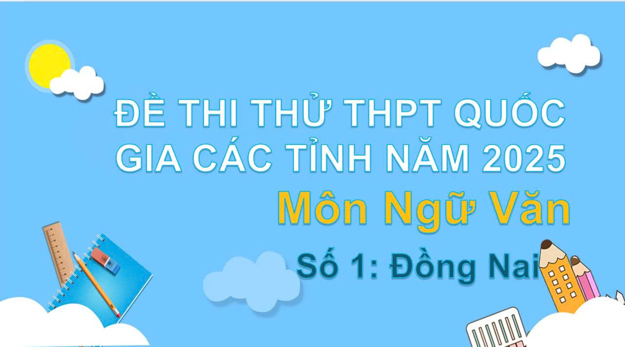 Banner cho bài viết:Đáp án đề thi thử THPT môn Ngữ văn tỉnh Đồng Nai năm 2025 - Đọc hiểu Nhật kí Đặng Thùy Trâm