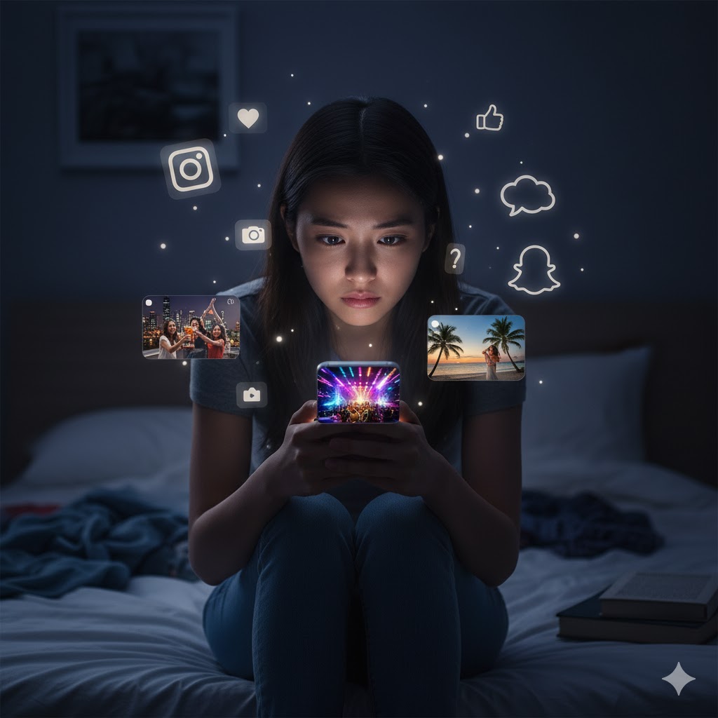 Banner cho bài viết:Hiện tượng Fomo ở Giới trẻ