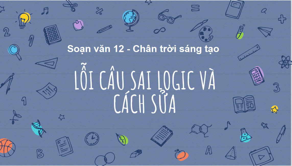 Banner cho bài viết:Soạn Văn 12 Bài 3 – Lỗi Câu Sai Logic và Cách Sửa [Chân Trời Sáng Tạo]