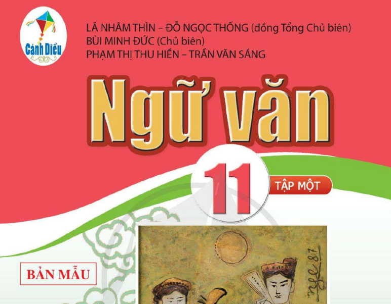 Banner cho bài viết:Sách Giáo Khoa - Ngữ Văn 11 - Cánh diều - Tập 1