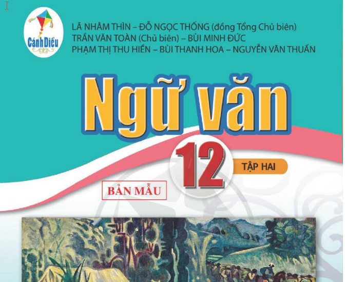 Banner cho bài viết:Sách Giáo Khoa - Ngữ Văn 12 - Cánh diều - Tập 2