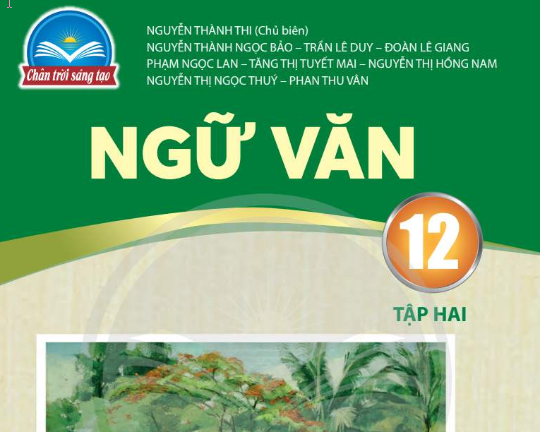 Banner cho bài viết:Sách Giáo Khoa - Ngữ Văn 12 - Chân trời sáng tạo - Tập 2