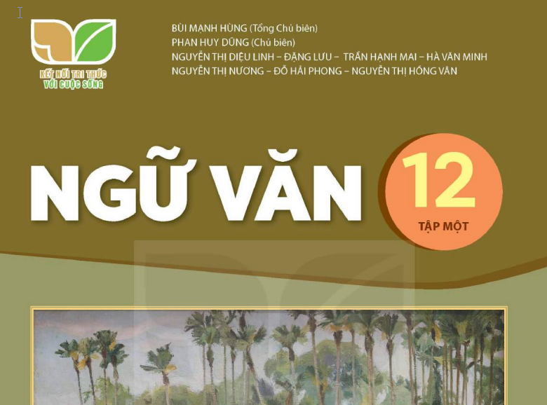 Banner cho bài viết:Sách Giáo Khoa - Ngữ Văn 12 - Kết nối tri thức - Tập 1