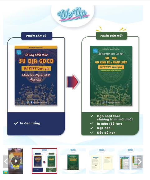 Sách - Sổ tay Kiến thức Xã hội lớp 12, cập nhật theo chương trình mới nhất